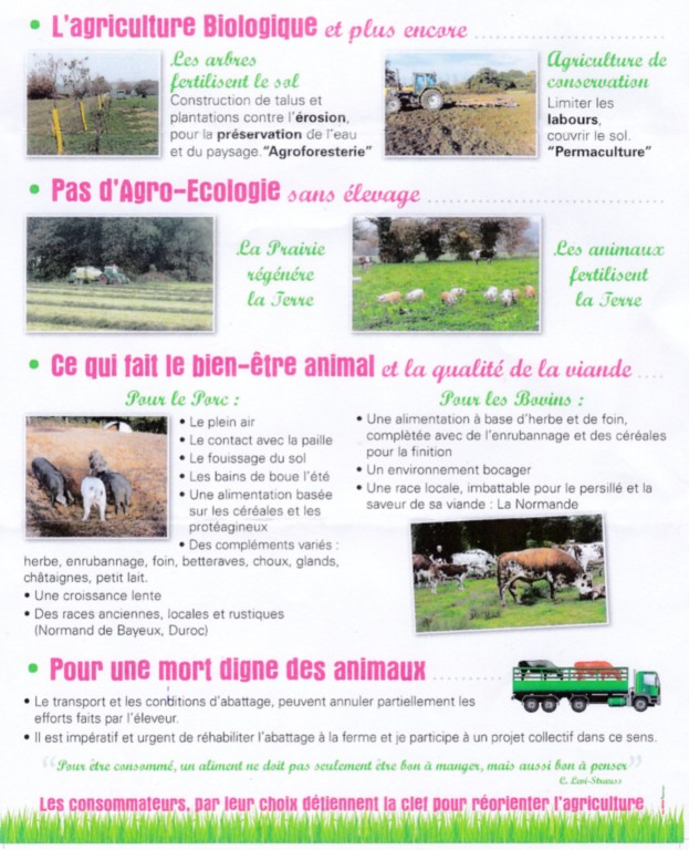 vente directe à le ferme Bazouges